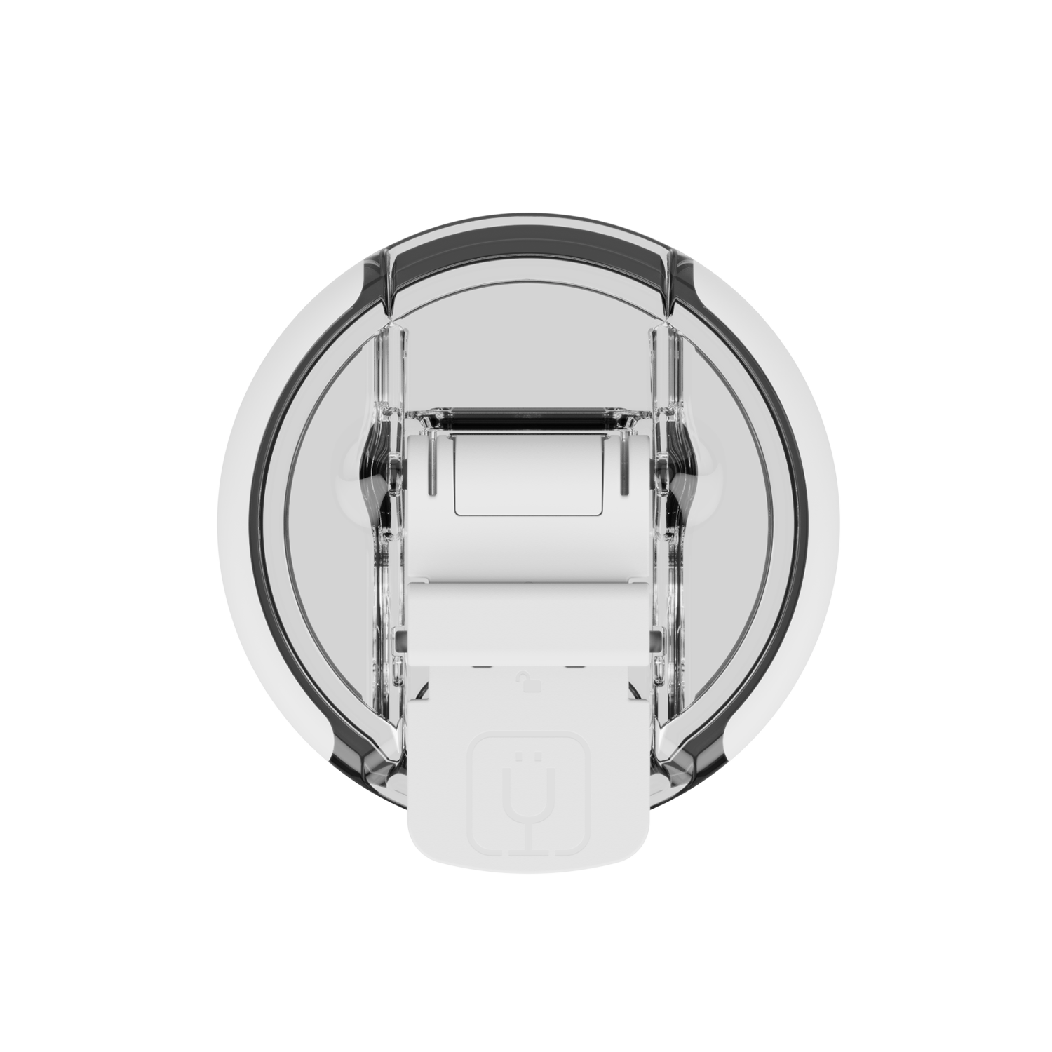 Uncork'd OctaLock  Lid 14oz | Glitter White